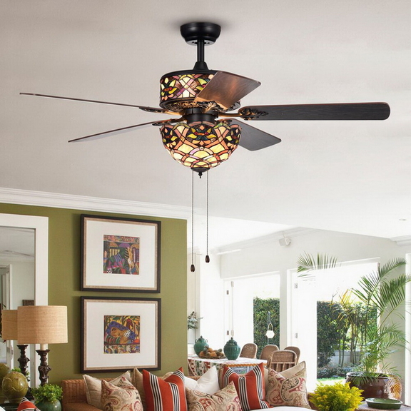 Cassius 52.5 8 Light Chandelier in Black | Kichler Lighting