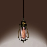 Warehouse of Tiffany LD4030 Priscilla Single-light Edison Pendant with Bulb