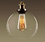 Warehouse of Tiffany LD4683 Maisie 8-inch Adjustable Height Edison Pendant with Bulb