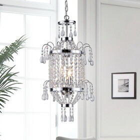 Warehouse of Tiffany RL7909-3 King 14 in. 2-Light Indoor Gold Finish Chandelier with Light Kit