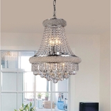 Warehouse of Tiffany RL8096A Chelsea 8-light Crystal 16-inch Chrome Chandelier