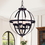 Warehouse of Tiffany RL8132ORB-CG Almog Oil Rubbed Bronze 19-inch Round Pendant Light