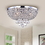 Warehouse of Tiffany RL8184CH Jassko Chrome 14-inch Hemisphere Ceiling Lamp