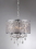 Warehouse of Tiffany SU7139-4CR Oisetta 4 light Chrome Finish Crystal 17 Inch Round Chandelier
