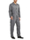 TOPTIE Men's Long Sleeve Coverall, Snap and Zip-Front Coverall