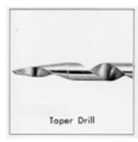 WoodOwl 00716 #8 Taper Drill