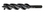 WoodOwl 03703 Nail Chipper Tri-Cut Auger 7-1/2" x 3/8", Price/Each