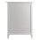 Winsome 10115 Eugene Accent Table, Nightstand, White