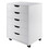 Winsome 10519 Halifax 5-Drawer Cabinet, White