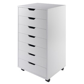 Winsome 10792 Halifax 7-Drawer Cabinet, White