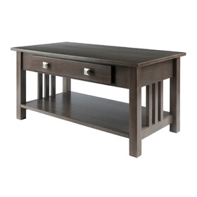 Winsome 16040 Stafford Coffee Table, Oyster Gray