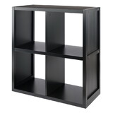 Winsome 20025 Shelf 2 x 2 Cube with Wainscoting Panel
