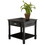 Winsome 20124 Timber Accent Table, Black