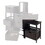 Winsome 20216 Omaha Storage Rack with 2 Foldable Baskets