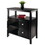 Winsome 20236 Timber Buffet Cabinet, Black