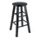 Winsome 20274 Element 2-Pc Counter Stool Set, Black