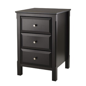 Winsome 20315 Timmy Accent Table, Black Finish