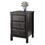 Winsome 20315 Timmy Accent Table, Nightstand, Black