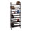 Winsome 20896 Terry 3-Tier Foldable Shelf, Stackable, Black