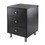 Winsome 20933 Daniel Accent Table, Nightstand, Black and Slate Gray