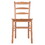 Winsome 34232 Benjamin 2-Pc Ladder-back Chair Set, Light Oak