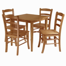 Winsome 34530 Groveland 5-pc Dining Table with 4 Chairs
