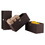 Winsome 38323 Torino 3-Pc Foldable Fabric Basket Set, Large, Chocolate