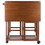 Winsome 39330 Suzanne 3-Pc Space Saver with Tuck-away Stools, Teak