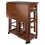 Winsome 39330 Suzanne 3-Pc Space Saver with Tuck-away Stools, Teak
