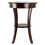 Winsome 40019 Cassie Round Accent Table, Cappuccino