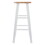 Winsome 53270 Element 2-Pc Bar Stool Set, Natural and White