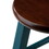 Winsome 62224 Ivy 24" Counter Stool Rustic Teal w/ Walnut Seat