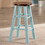 Winsome 65224 Ivy Counter Stool, Rustic Light Blue and Walnut