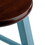 Winsome 65230 Ivy Bar Stool, Rustic Light Blue and Walnut