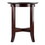 Winsome 92019 Toby Round Accent End Table, Espresso