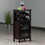 Winsome 92119 Alta Wine Cabinet, Espresso
