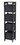 Winsome 92241 Capri 4-Section N Storage Shelf with 4 Foldable Black Fabric Baskets