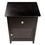 Winsome 92815 Eugene Accent Table, Nightstand, Espresso