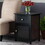 Winsome 92815 Eugene Accent Table, Nightstand, Espresso
