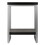 Winsome 93418 Jared End Table, Gray and Espresso