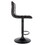Winsome 93443 Holly Adjustable Swivel Stool, Black and Espresso