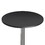 Winsome 93624 Spectrum 24" Round Pub Table, Black and Chrome