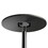 Winsome 93624 Spectrum 24" Round Pub Table, Black and Chrome