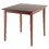Winsome 94035 Groveland Square Dining Table, Walnut