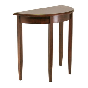 Winsome 94132 Wood Concord Half Moon Accent Table