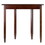 Winsome 94132 Concord Half Moon Accent Table, Walnut