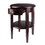 Winsome 94217 Concord Round End Table, Walnut