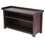 Winsome 94341 Bench with Storage shelf and 3 Small Baskets; 2 cartons