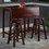 Winsome 94394 Lynnwood Drop Leaf Island Table with Counter Stools, Walnut