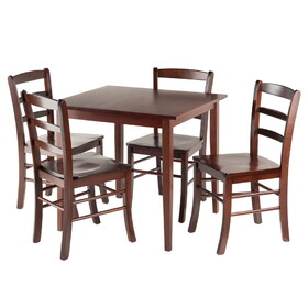 Winsome 94532 Groveland 5pc Square Dining Table with 4 chairs